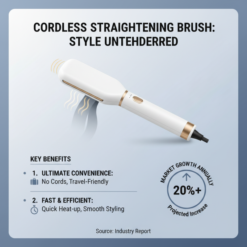 What is a Cordless Straightening Brush and How Does it Work?