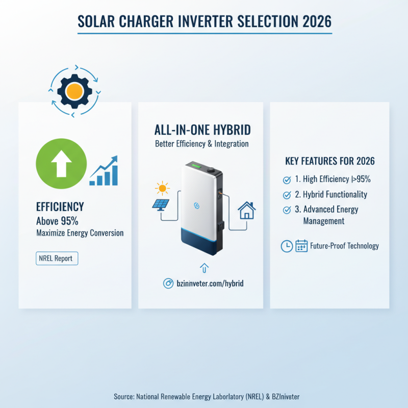 How to Choose the Best Solar Charger Inverter for 2026?