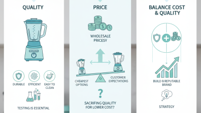 How to Choose the Best Wholesale China Glass Blender for Your Business?