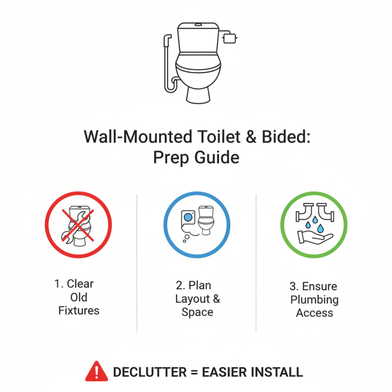 How to Install a Wall Mounted Toilet With Bidet for Your Bathroom?