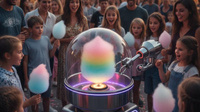 Top Reasons to Buy a Robot Cotton Candy Machine Today