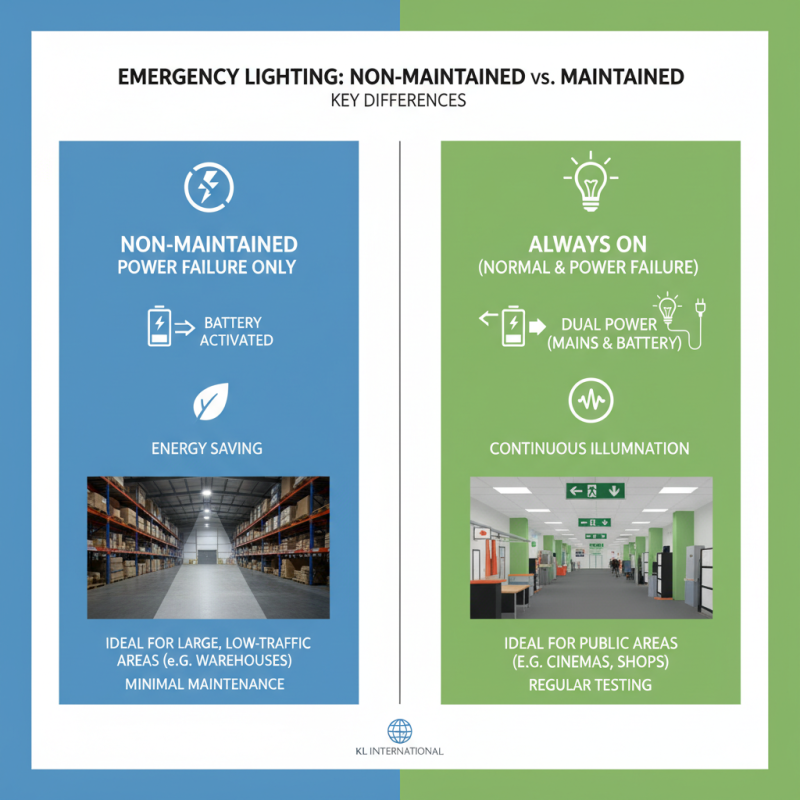 Why Is Non Maintained Emergency Lighting Essential for Safety?