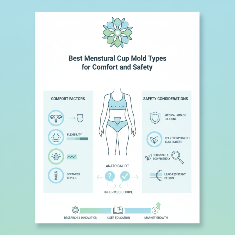 Best Menstrual Cup Mold Types for Comfort and Safety?