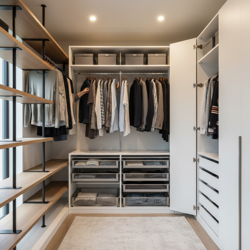 How to Choose the Best Wardrobe Hardware for Your Needs?