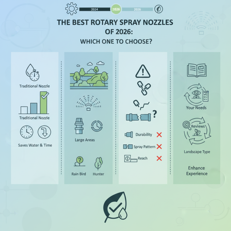 The Best Rotary Spray Nozzles of 2026 Which One to Choose?