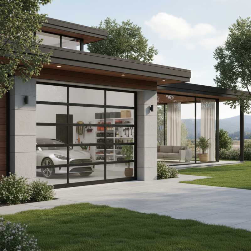 2026 Best Transparent Sectional Door Options for Your Home?