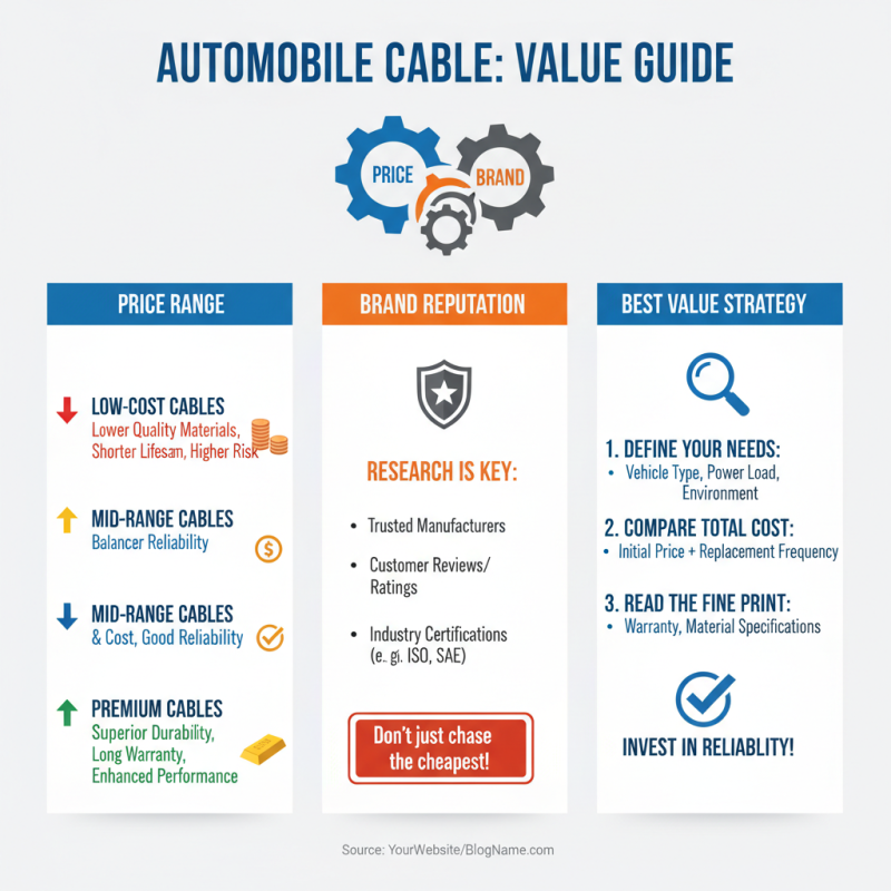 How to Choose the Right Automobile Cable for Your Vehicle?