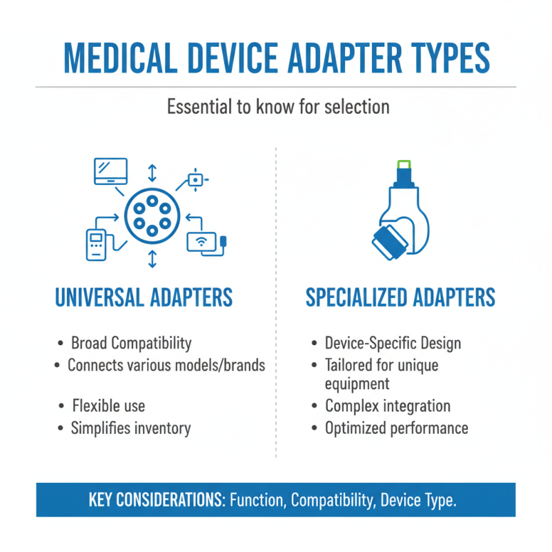 How to Choose the Right Medical Device Adapter for Your Needs?