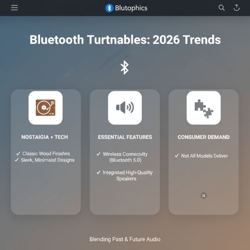 2026 Top OEM ODM Bluetooth Turntable Player Factories Trends?
