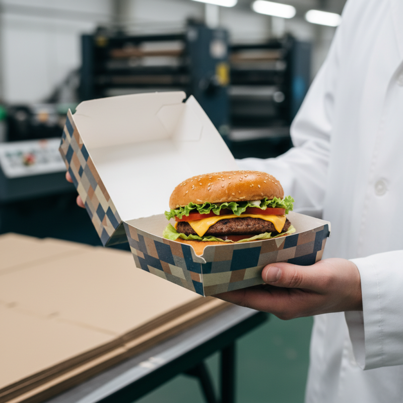 How to Choose the Right ODM Custom Hamburger Box Factory for Your Needs?