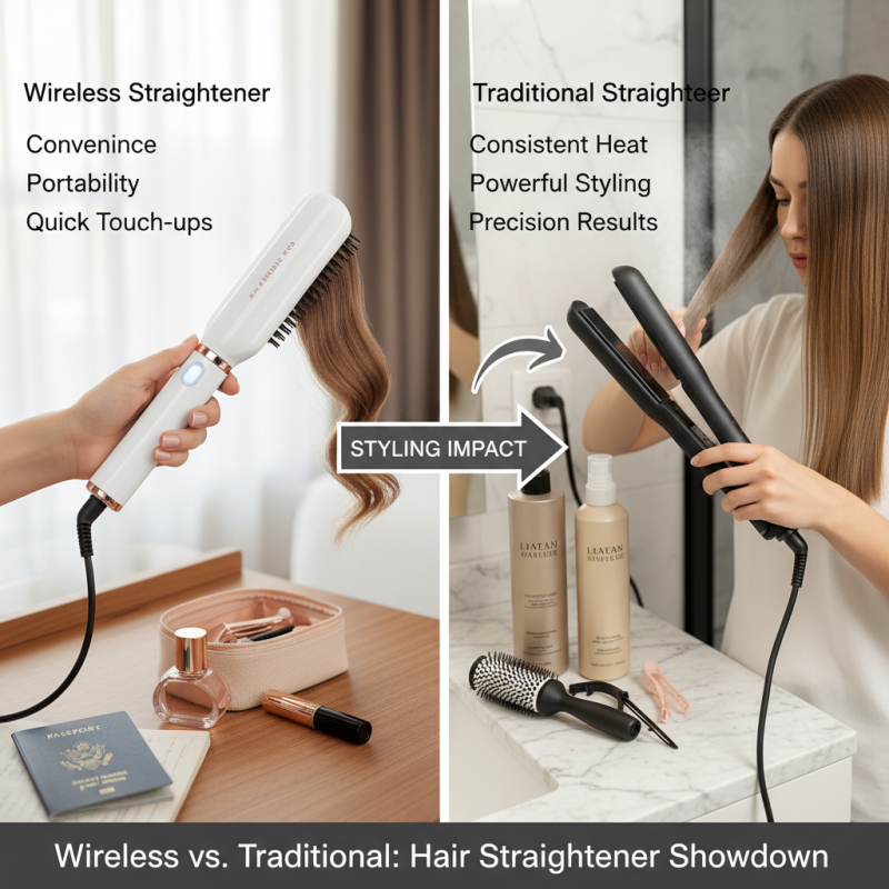 What is the Best Wireless Hair Straight Brush for Fast Styling?