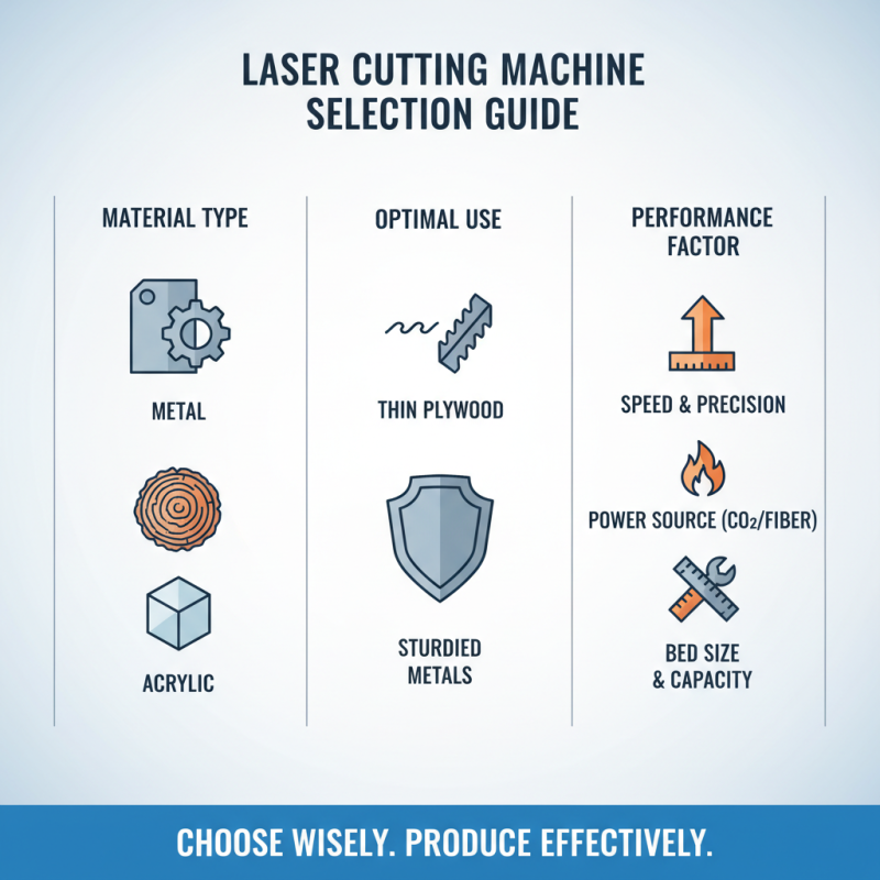 How to Choose the Best Laser Cutting Machine for Your Needs?