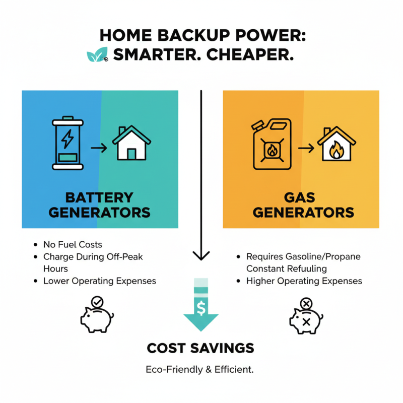 Why Choose Battery Power Generators for Home Backup Power?