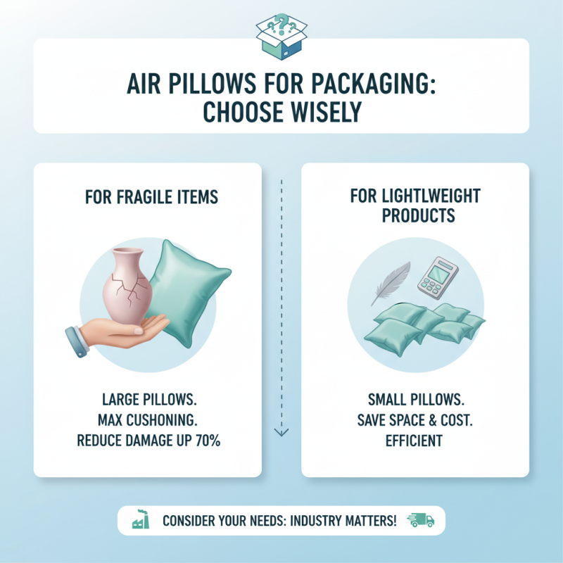 How to Use Air Pillows for Packaging and Shipping?