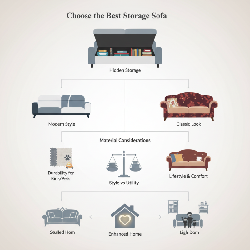 How to Choose the Best Storage Sofa for Your Home?