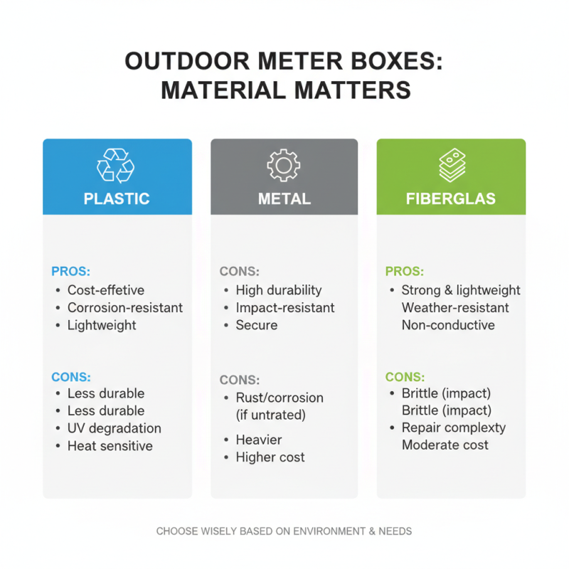 How to Choose the Best Outdoor Meter Boxes for Your Needs?
