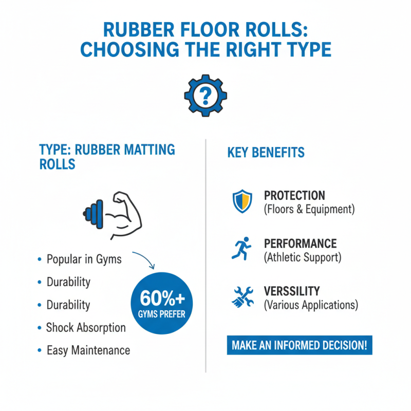 How to Choose the Right Rubber Floor Rolls for Your Needs?