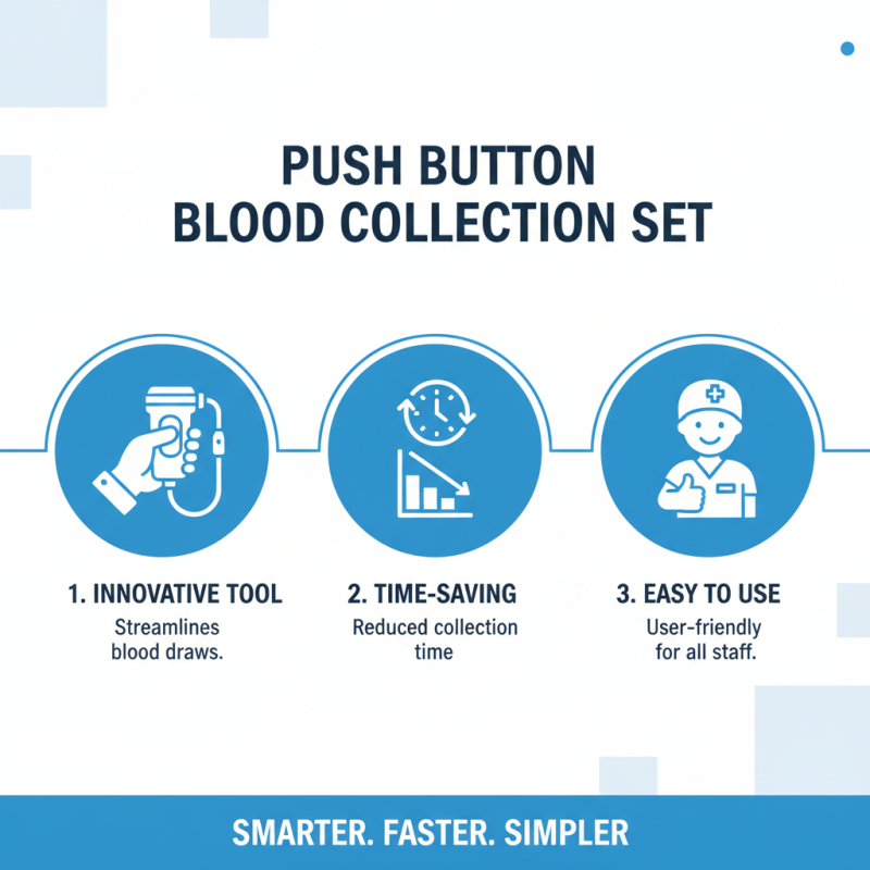 What is a Push Button Blood Collection Set and How Does It Work?