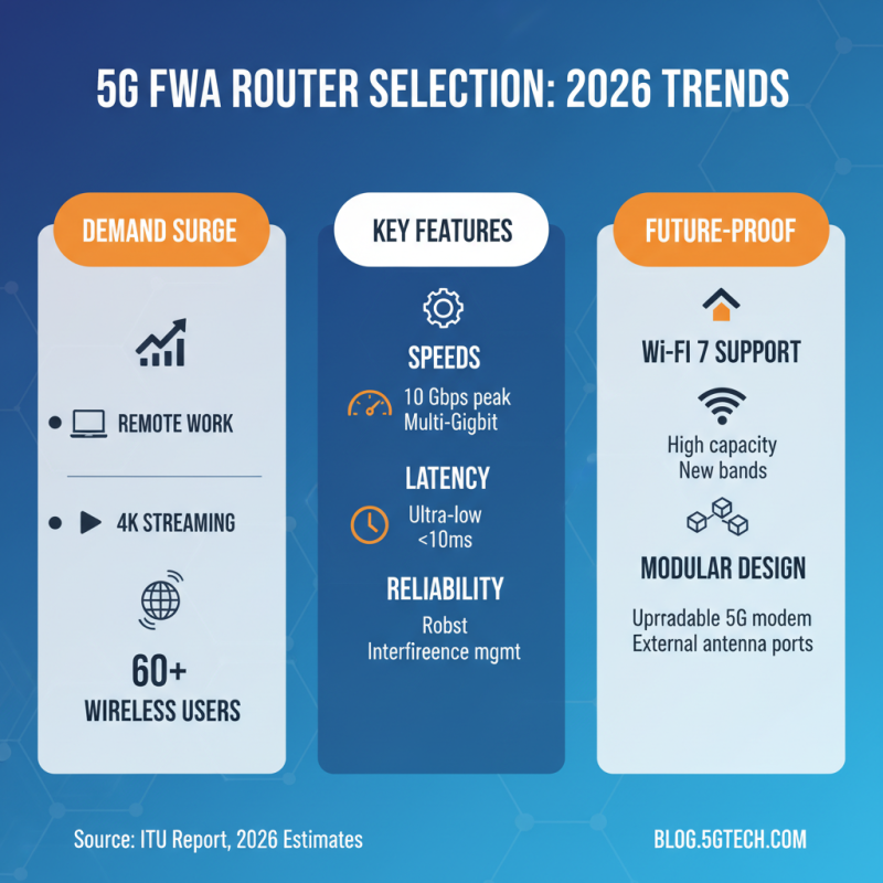 2026 Best 5G FWA Router Features You Should Know?