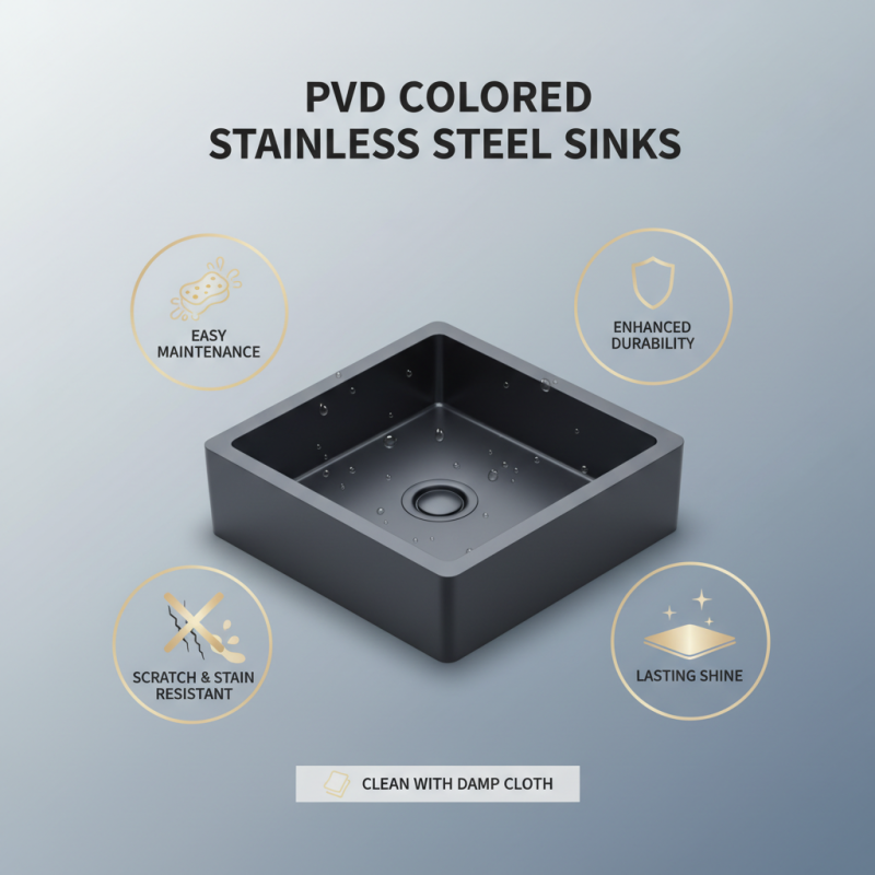 Top 10 Benefits of Pvd Colored Stainless Steel Sinks?