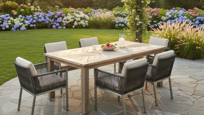 Top 5 Benefits of Custom Wholesale Patio Table and Chairs for Your Outdoor Space?