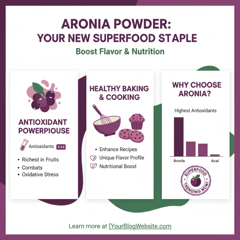 How to Use Aronia Powder for Health Benefits and Recipes?