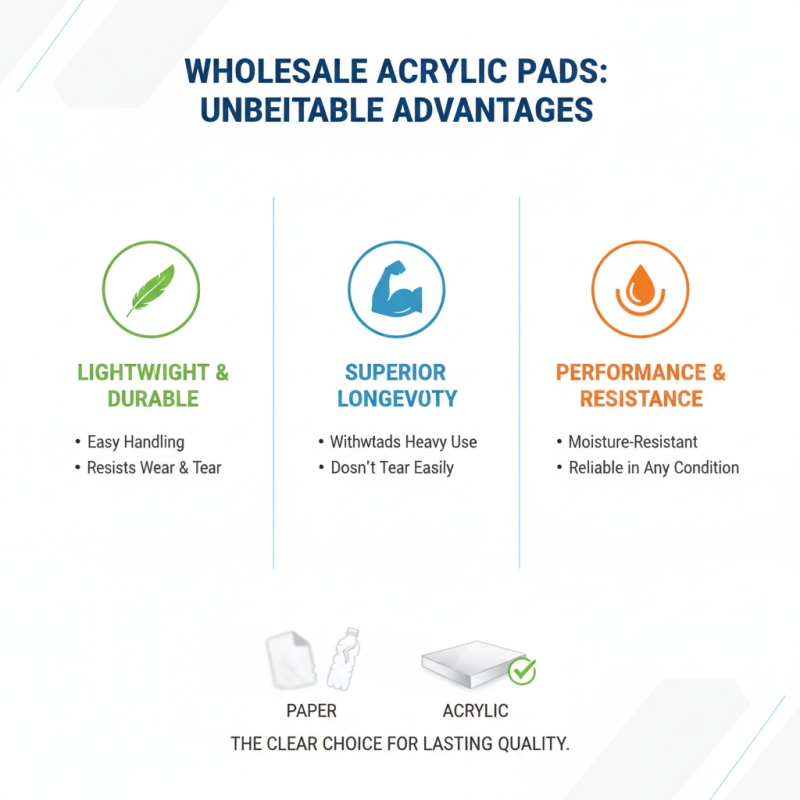 What is Wholesale China Acrylic Pad and How to Choose the Best?