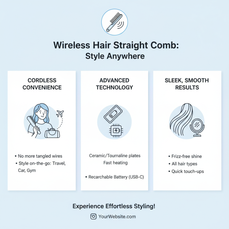 Best Wireless Hair Straight Combs for Effortless Styling?