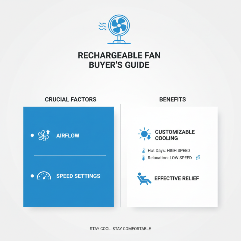 How to Choose the Best Rechargeable Fan for Your Needs?