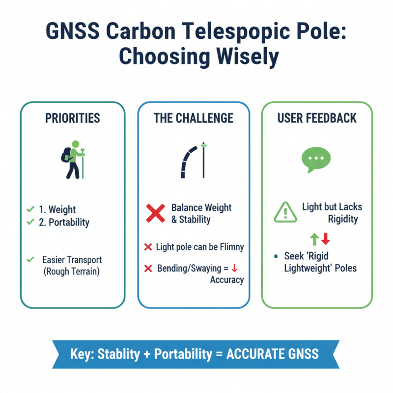 The Best Carbon Telescopic Pole GNSS Options for Accuracy?