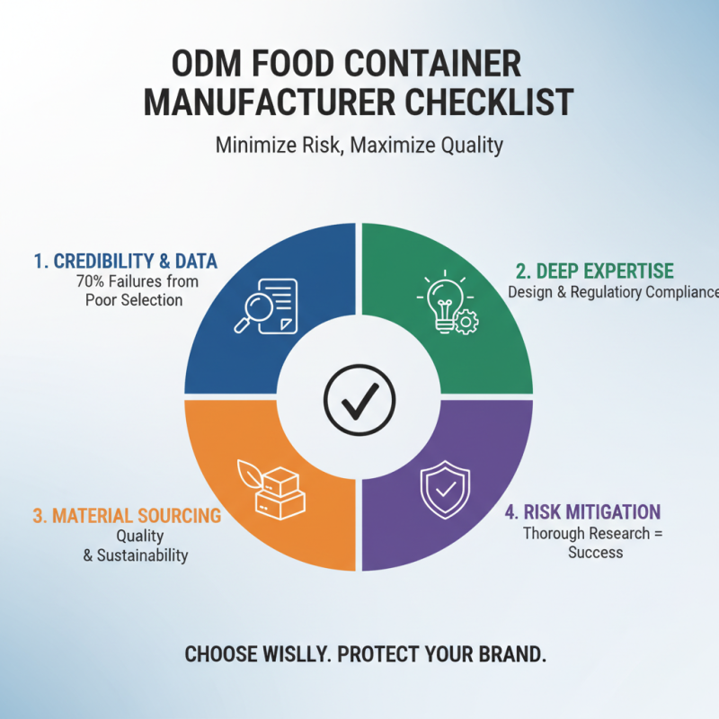 How to Choose the Best ODM Food Packing Container Manufacturer for Your Needs