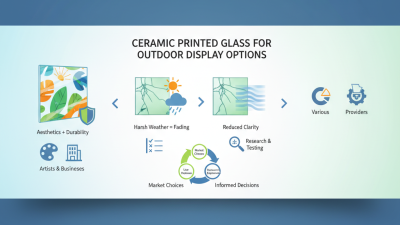 2026 Best Ceramic Printed Glass For Outdoor Display Options?