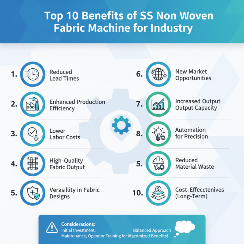 Top 10 Benefits of SS Non Woven Fabric Machine for Industry?