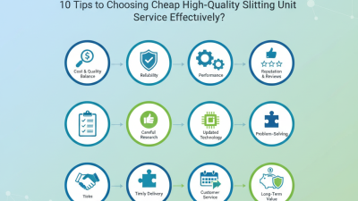 10 Tips for Choosing Cheap High-Quality Slitting Unit Service Effectively?