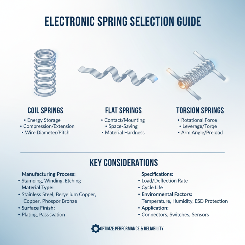 How to Choose the Right Electronic Spring for Your Project?