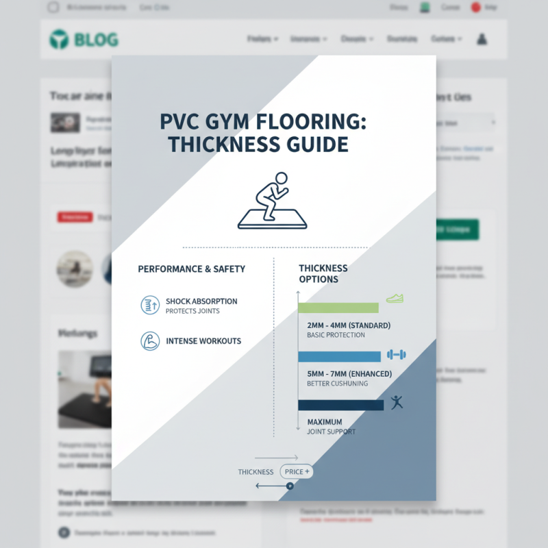 How to Choose the Best PVC Gym Flooring for Your Space?