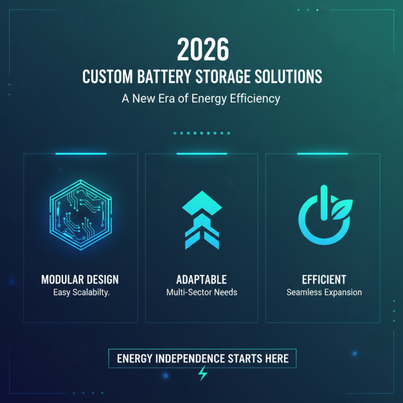 2026 Top OEM Custom Battery Storage System Pricelist for Efficient Energy Solutions?