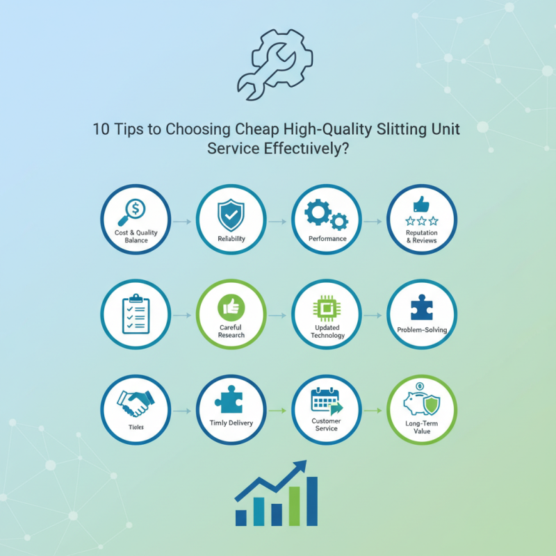 10 Tips for Choosing Cheap High-Quality Slitting Unit Service Effectively?