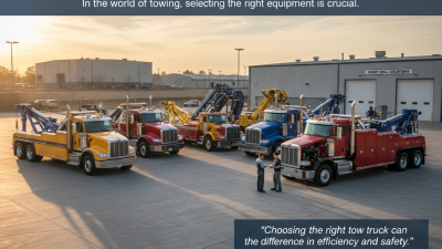 How to Choose the Best Large Tow Trucks for Your Needs?