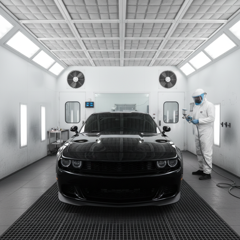 What is a Car Paint Spray Booth and How Does It Work?