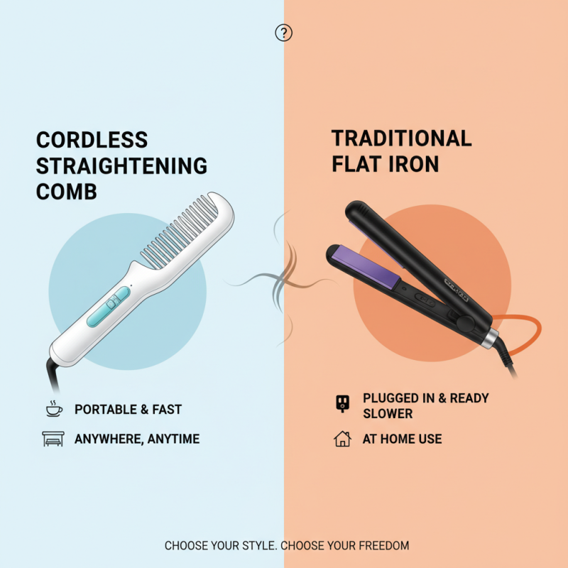 Why Choose a Cordless Straightening Comb for Perfect Hair?