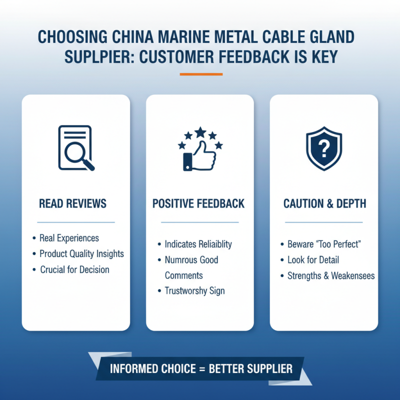 How to Choose a China Marine Metal Cable Gland Customization Supplier?