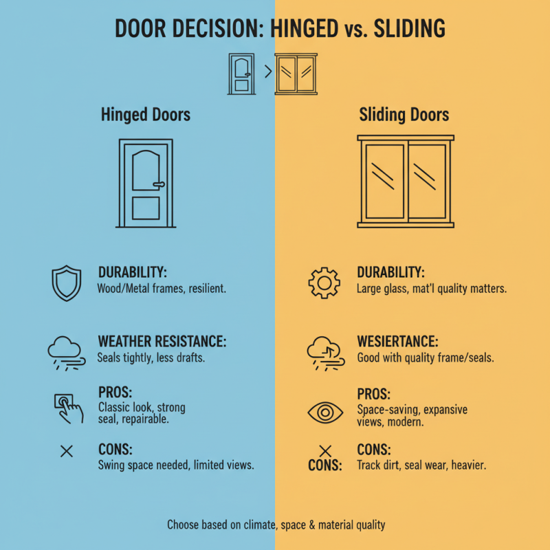 Sliding Door Hinged vs Sliding Door Which Is Better?