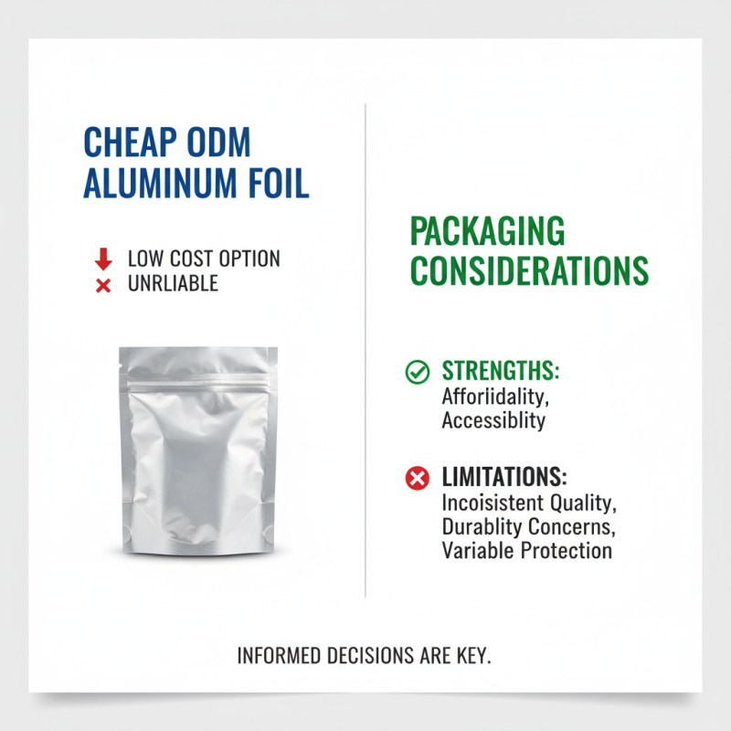 Why Choose Cheap ODM Aluminum Foil for Reliable Packaging Solutions?