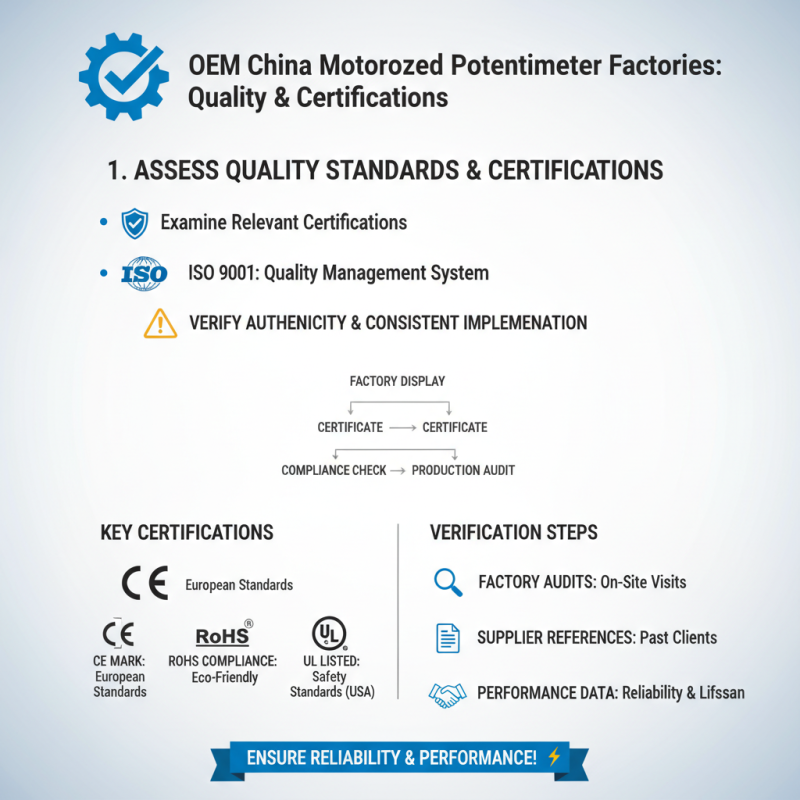 How to Choose the Right OEM China Motorized Potentiometer Factories?
