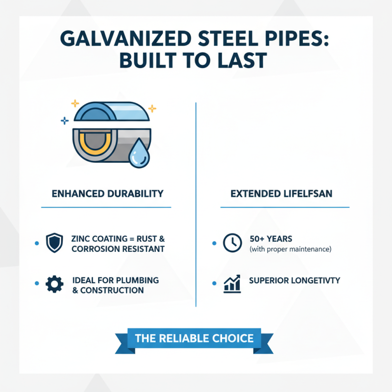 Why Choose Galvanized Steel Pipe for Your Projects?
