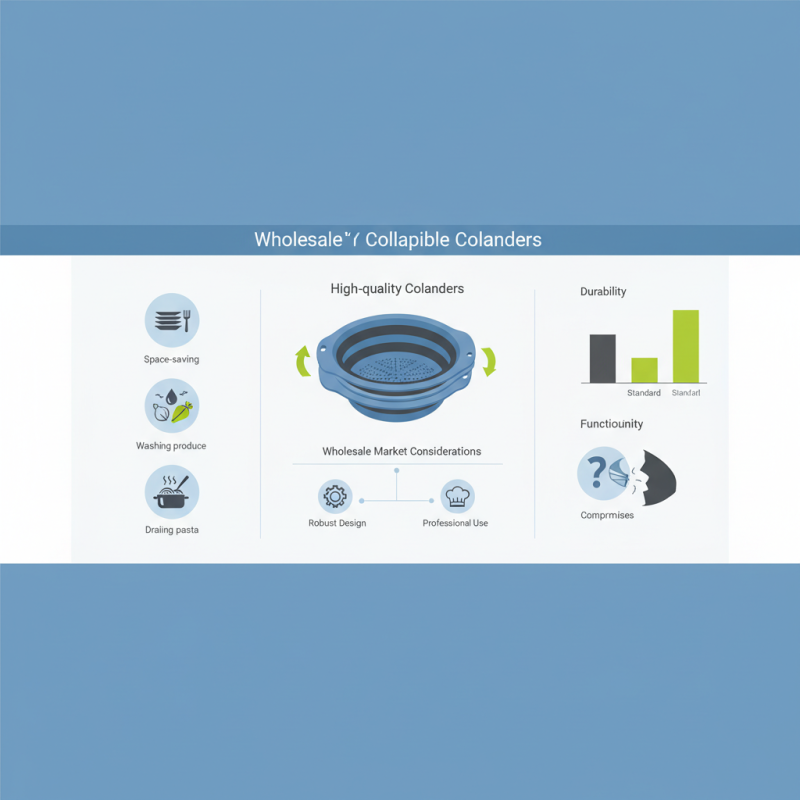 What is a Wholesale High-Quality Collapsible Colander Product?