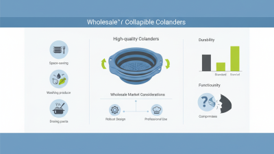 What is a Wholesale High-Quality Collapsible Colander Product?