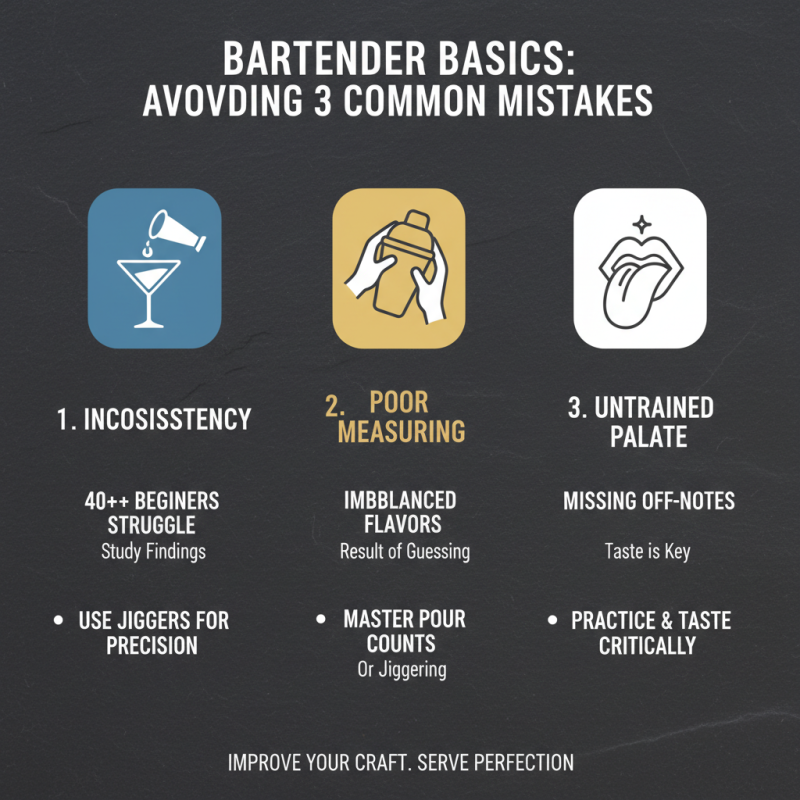 What are the Top Bartending Tips for Beginners?