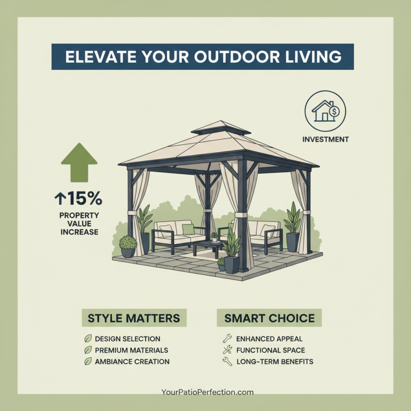 How to Choose the Perfect Patio Gazebo for Your Space?